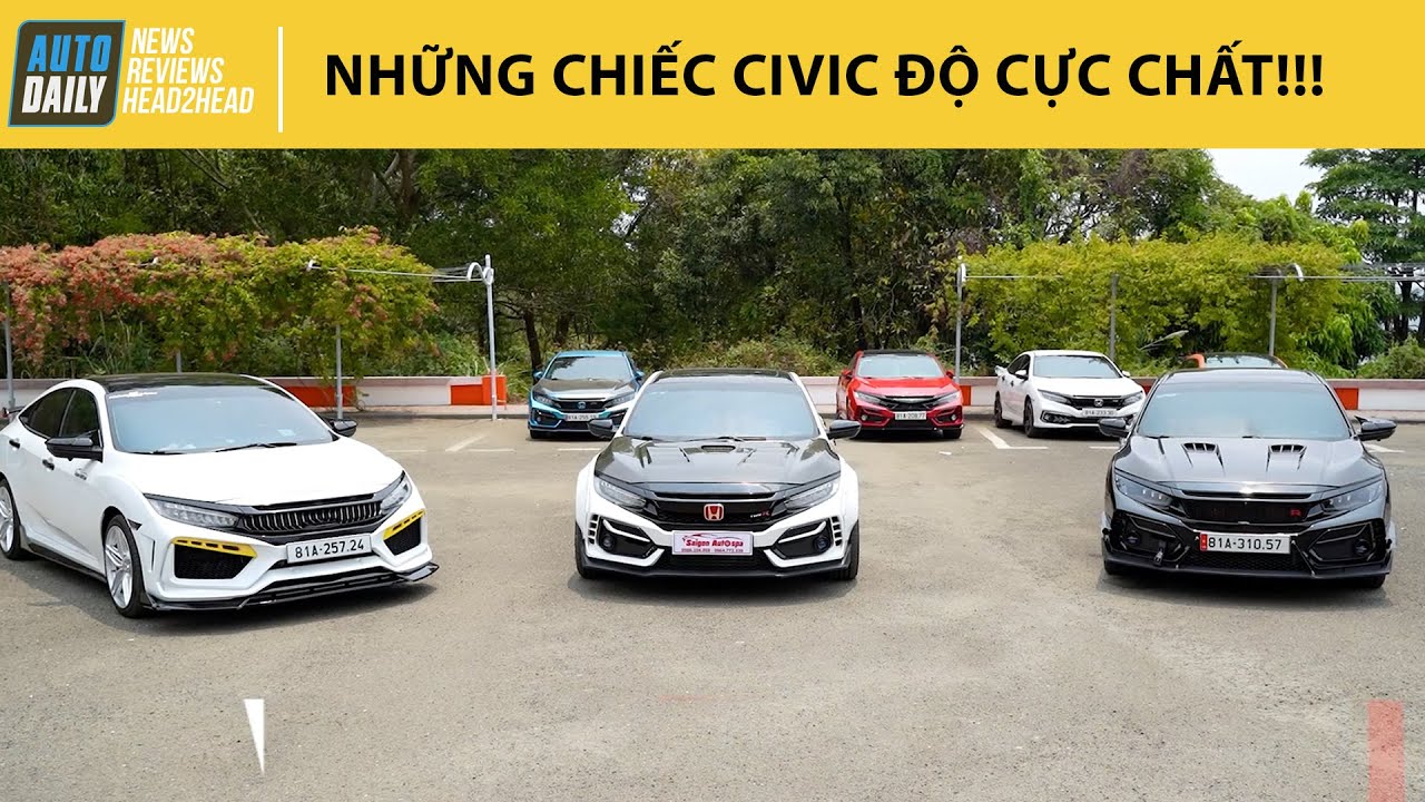 Gặp gỡ CLB Civic 81 Gia Lai - Chỉ Civic mới có thể độ mãnh liệt như thế này!!! |Autodaily.vn|
