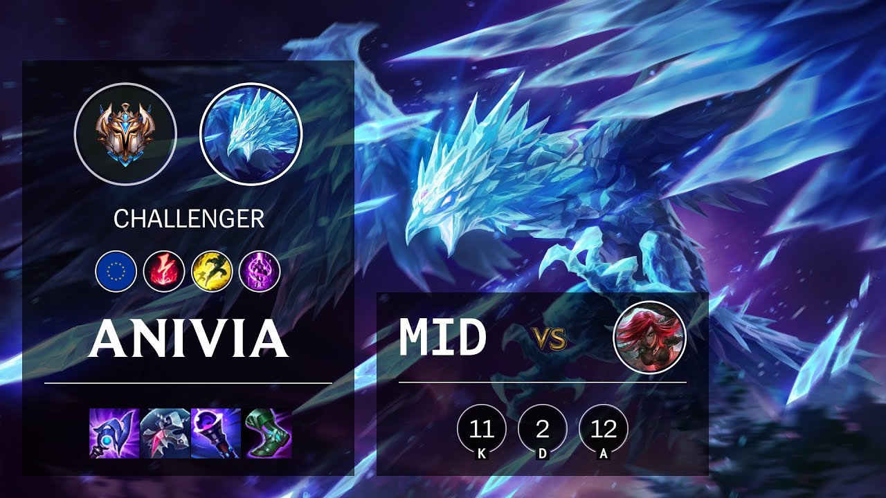 Anivia Mid vs Katarina - EUW Challenger Patch 11.12