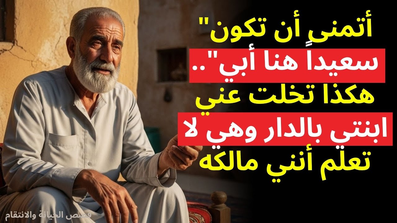 ابنتي تخلت عني بدار المسنين يوم ميلادي الـ80 فارتكبت أغلى خطأ في حياتها (قصة حقيقية مؤلمة)