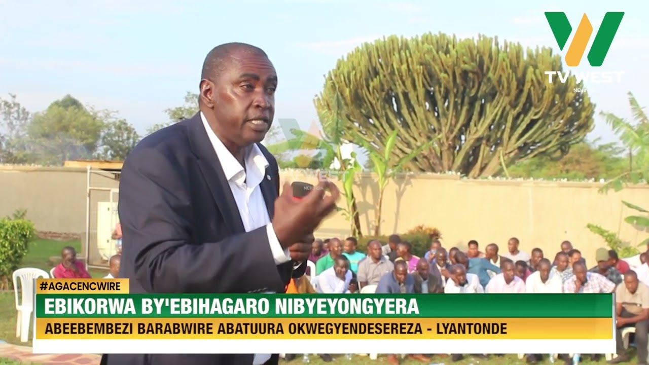 AGACENCWIRE: Ebikorwa by'ebihagaro nibyeyongyera, abeebembezi barabwiire abatuura okwegyendesereza.