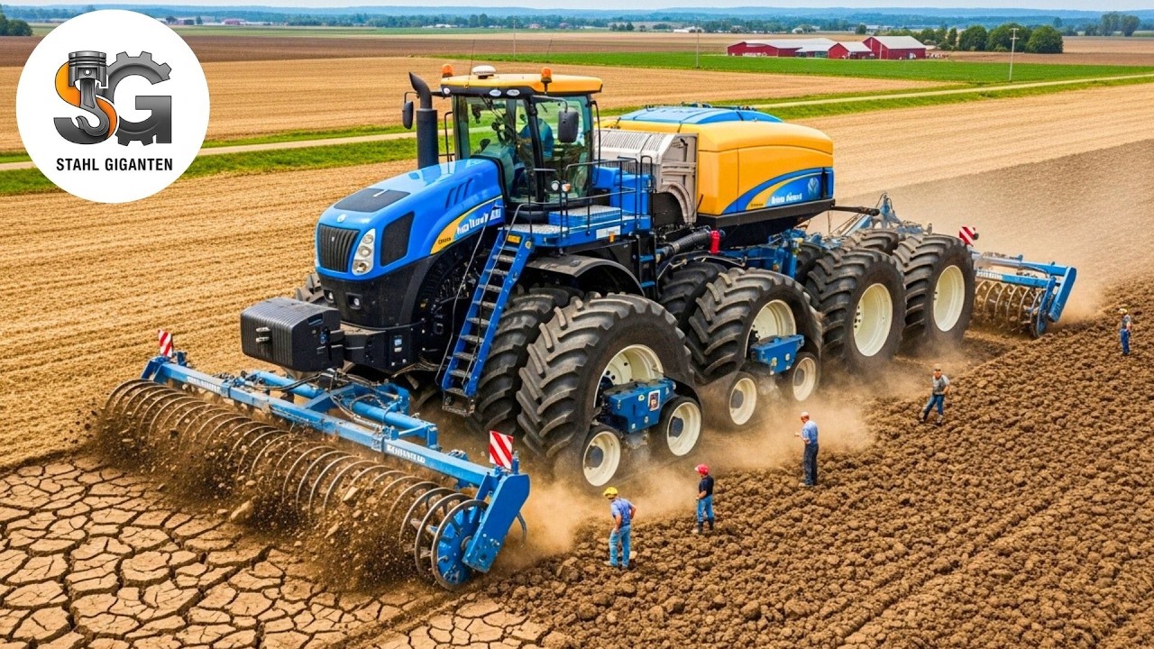 66 RIESIGE TRAKTOREN zerstören harten BODEN | XXL-LANDTECHNIK am LIMIT