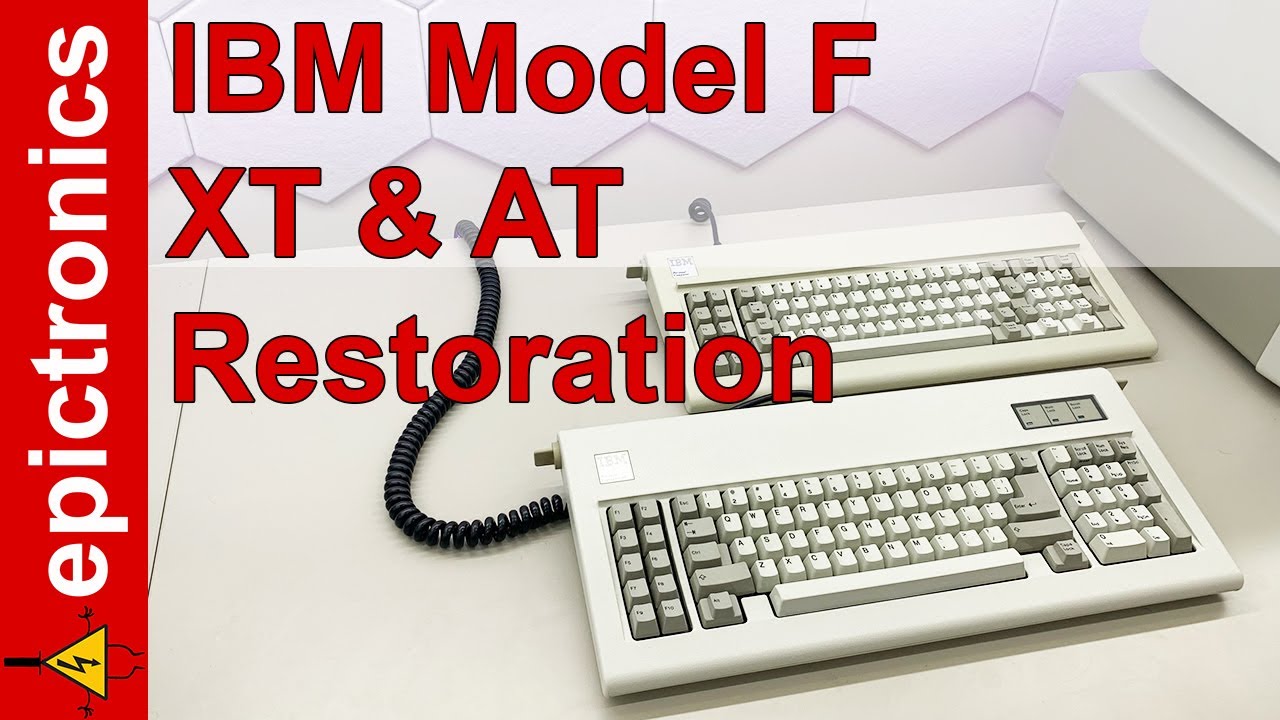 Полная переборка и ремонт IBM моделей F-AT и F-XT.