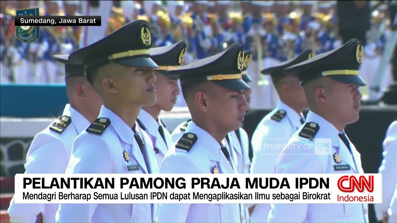 Pelantikan Pamong Praja Muda IPDN