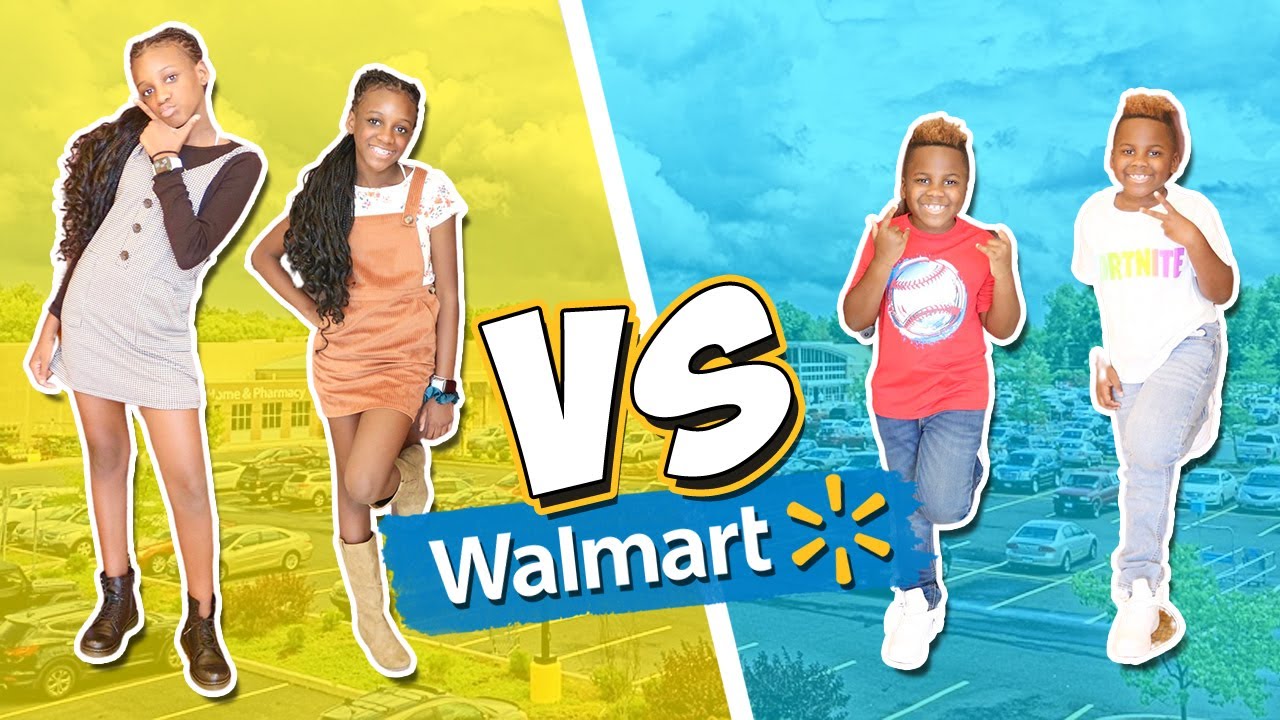 Who Styles Walmart Better? Sister vs Brother