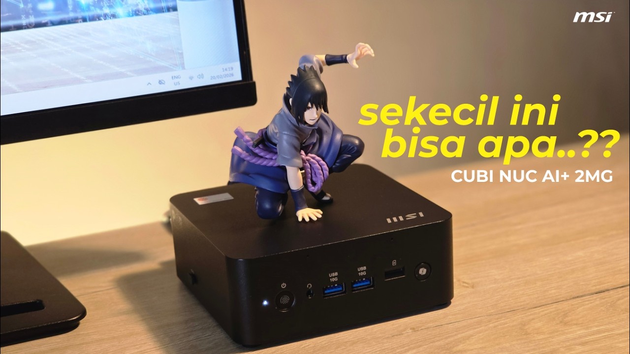 Mending ini dari pada rakit PC  ??? MSI CUBI NUC AI+ 2MG