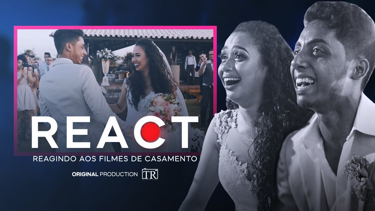 REACT VANDRESSA & JÚNIOR | Reagindo ao Filme de casamento NO DIA DO CASAMENTO