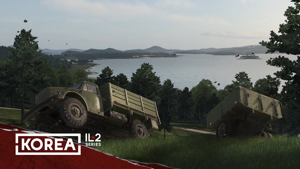 Korea. IL2 Series: Ground Vehicle Crashes