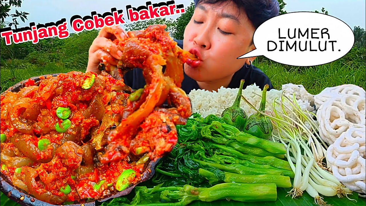 KENYAL + PEDAS❗TUNJANG COBEK BAKAR ,TUMIS SIPAHIT DAUN PEPAYA,