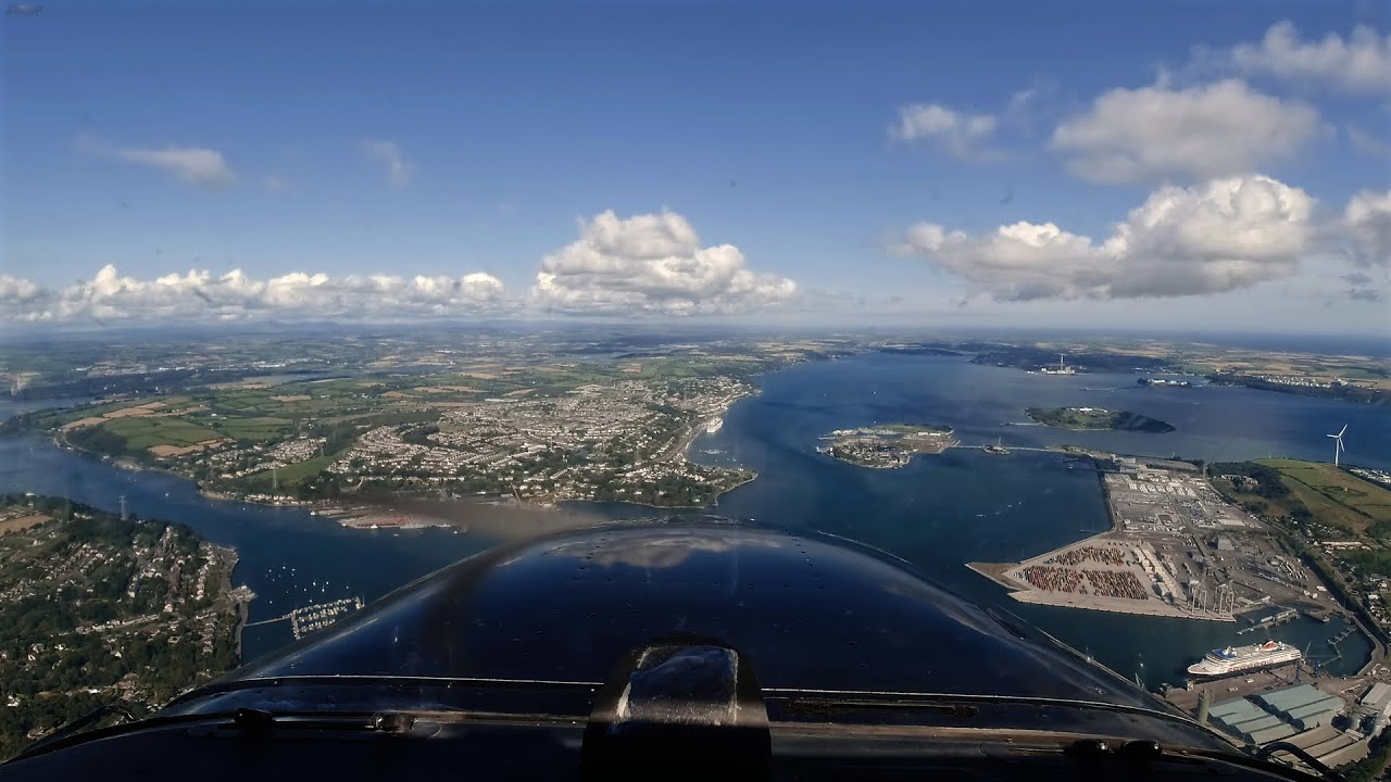 AVIATION - Flying over Cork Harbour, August 2023