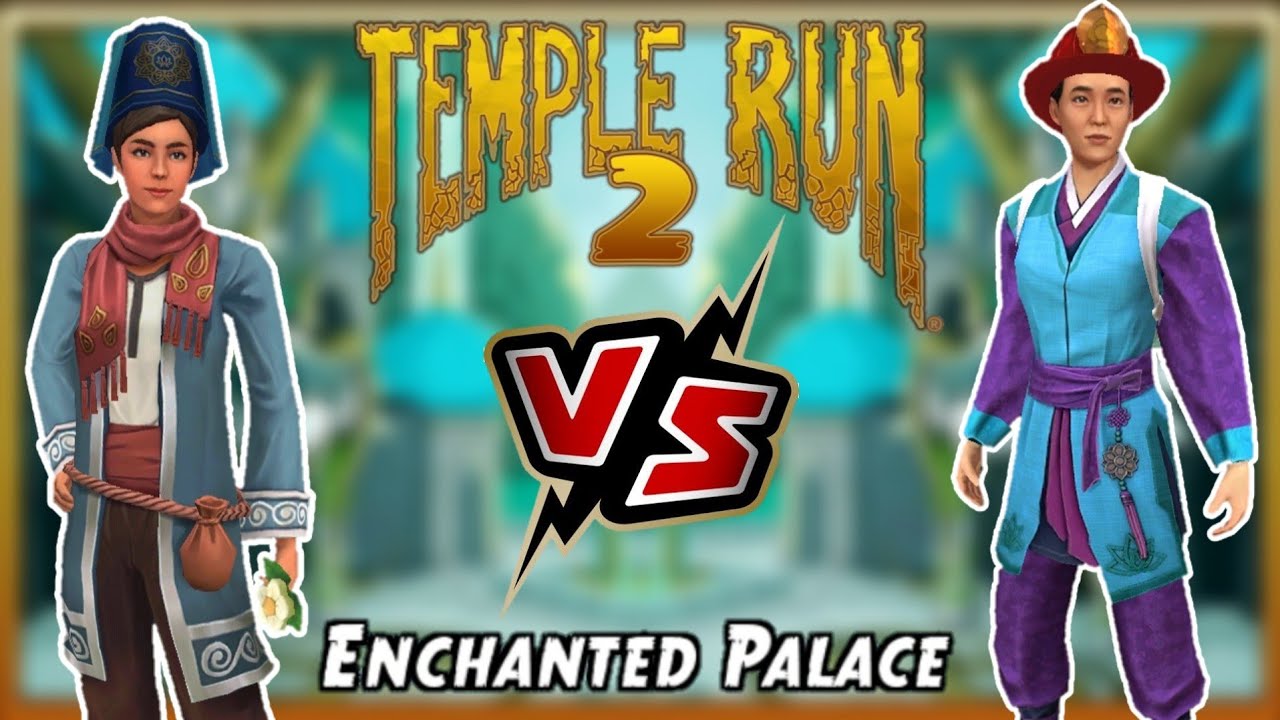 Sara Banyan VS Sunyu Han Healer Enchanted Place Temple Run 2 YaHruDv