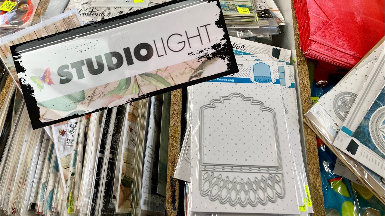 SUPERBE arrivage NOZ //STUDIOlight // Die, tampon , papier 😍 trop top !!