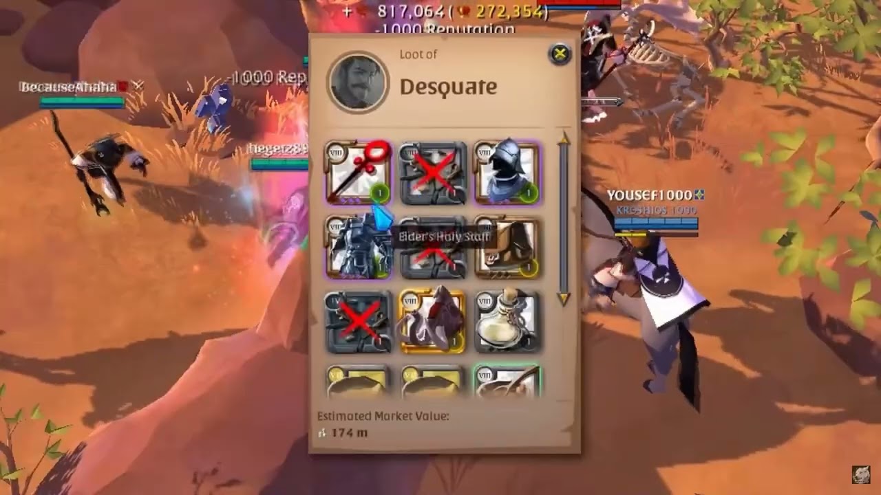 Albion online. Best Kill in Albion History!!! 582 Million kill