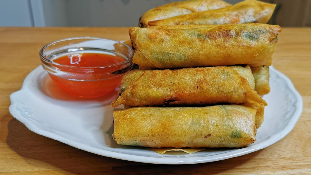 Crispy Vegetable Spring Roll &ndash; Crunchy & delicious