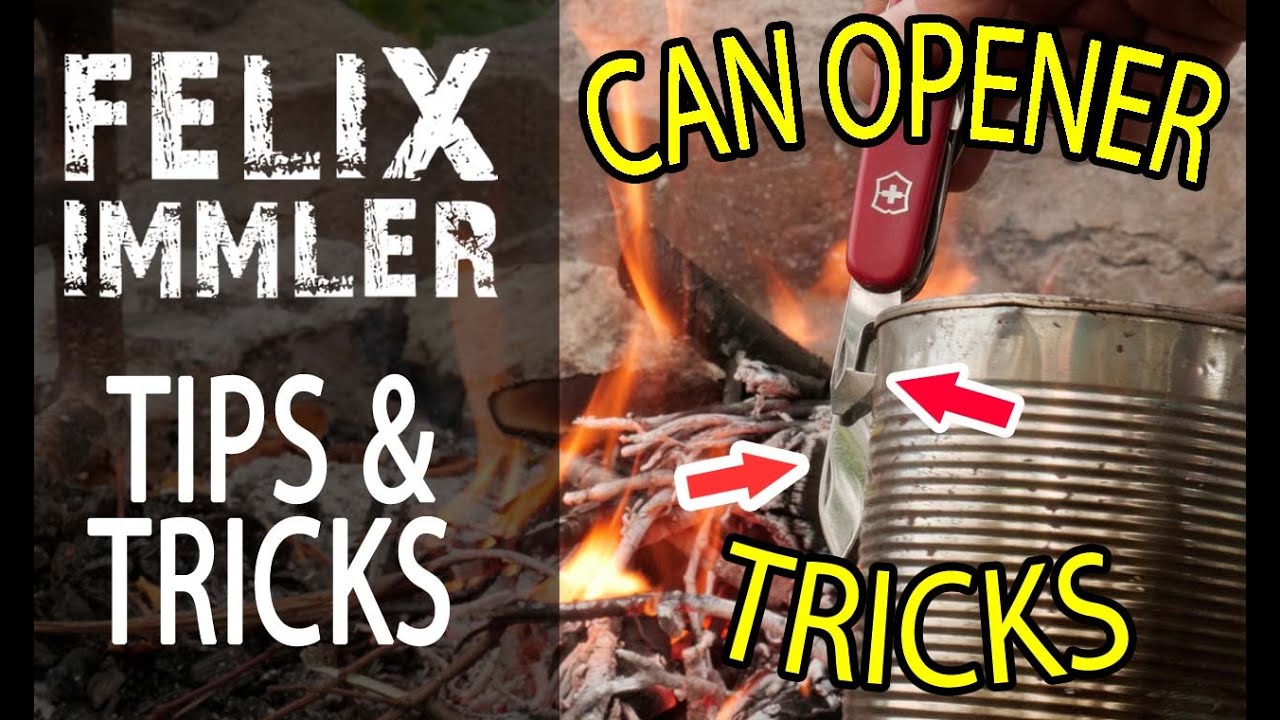 Victorinox Tips & Tricks (24/40) - My 3 favorite Can Opener Tricks