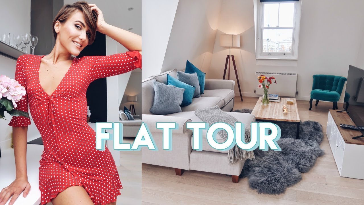 MY LONDON FLAT TOUR - VELVET CHAIRS & SCANDINAVIAN INTERIORS | Blaise Dyer