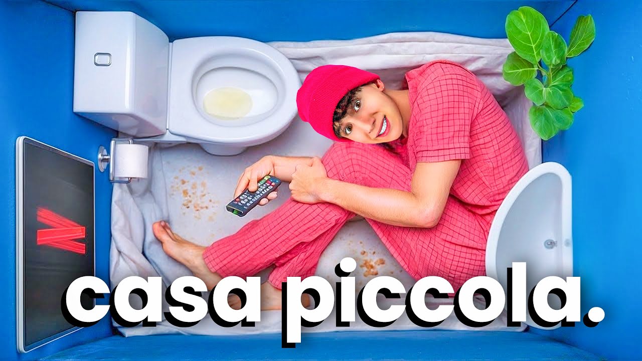 Sopravvivo nella CASA più PICCOLA vs GRANDE al Mondo!