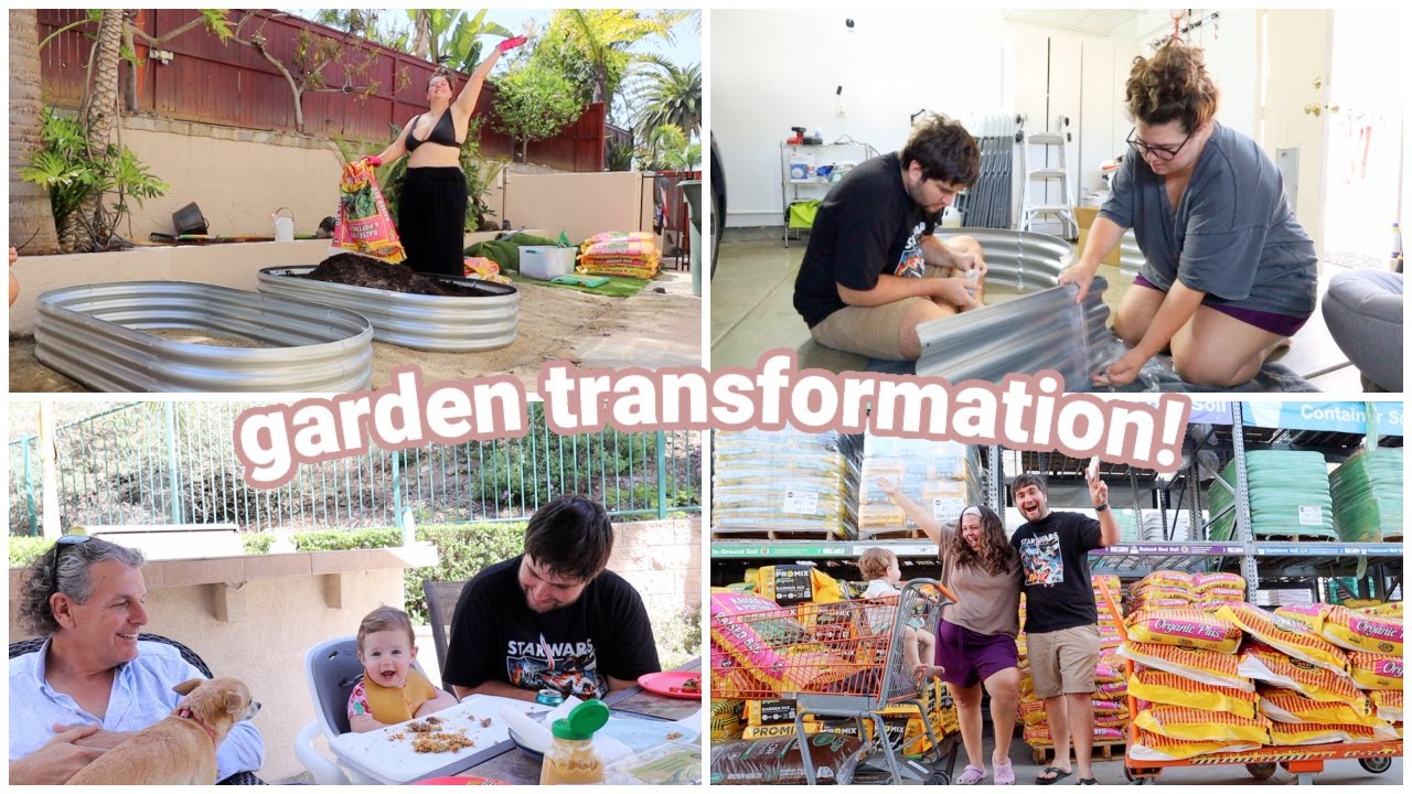 Expanding My Garden + Family Pool Day!