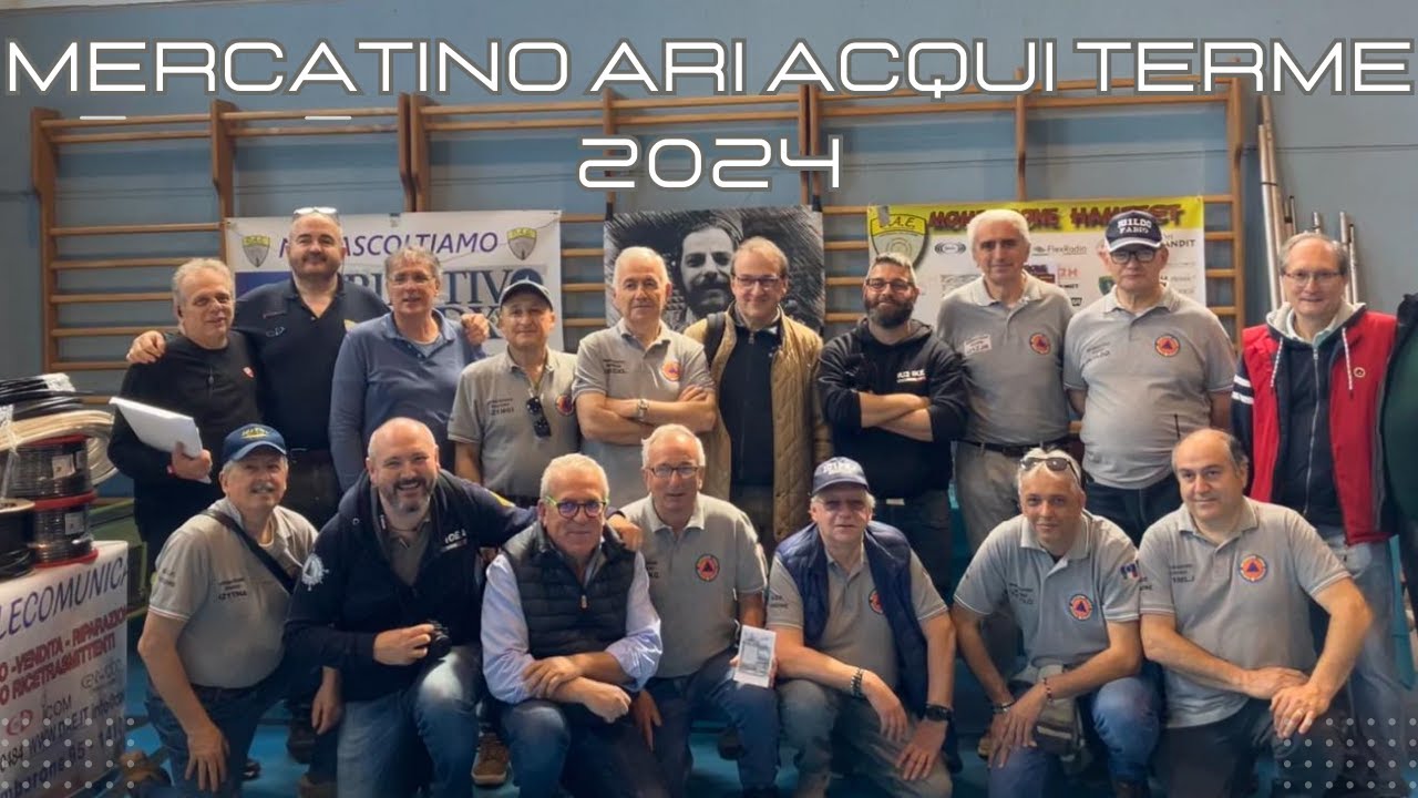 Radioamatori-Mercatino di Ari Acqui Terme 2024