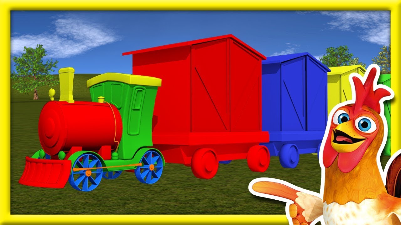 Aprende Colores con El Tren de Animales de La Granja de Zenón | A Jugar