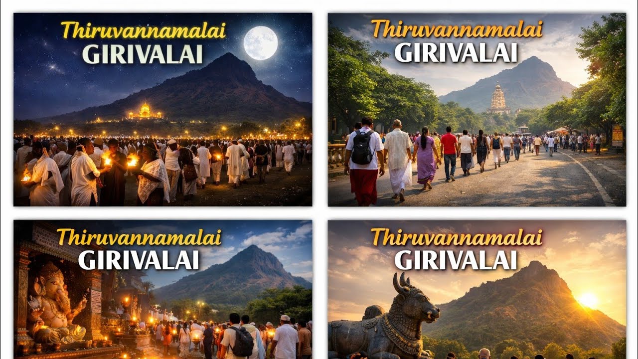 Comebackforu07 is live Thivannamali Girivalayam Pradhakshnam