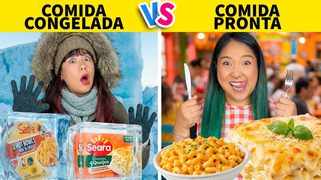 COMIDA CONGELADA VS COMIDA PRONTA | Blog das irm&atilde;s