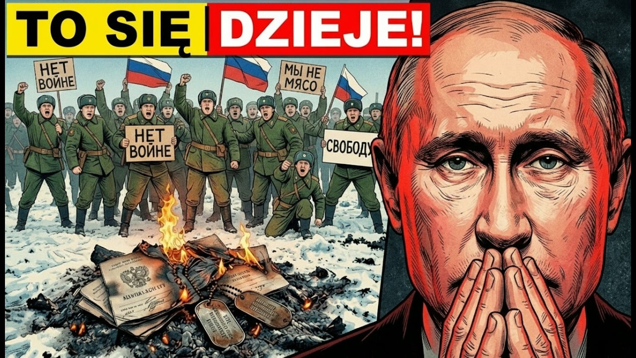 Coś przerażającego czeka 422 000 Rosjan... Armia Putina się rozpada.