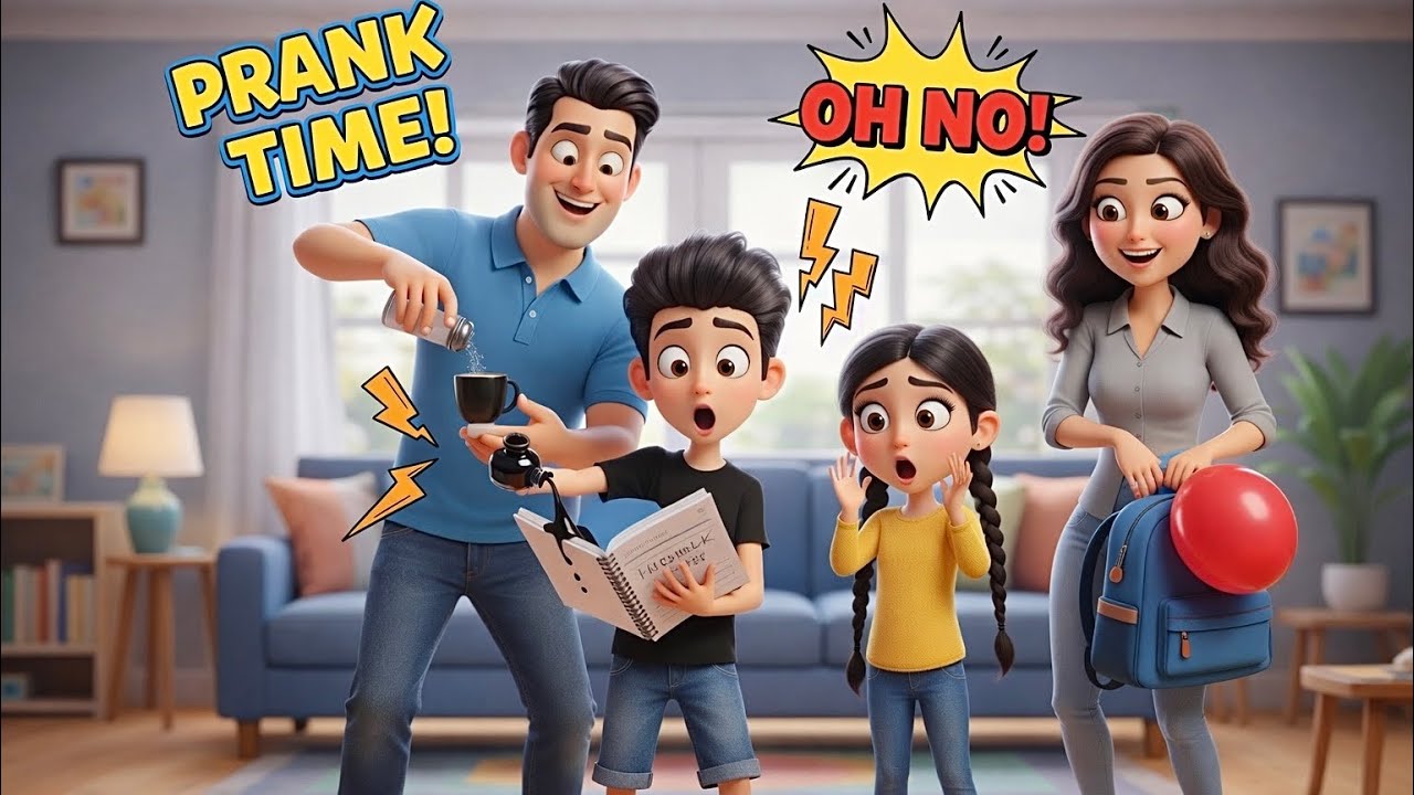 Tom & Lilly’s Fun Prank on Mom and Dad