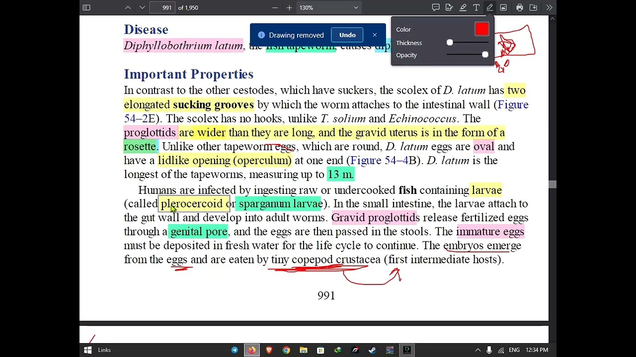 CJ54# Diphyllopothreium latem/ جزء اخير 