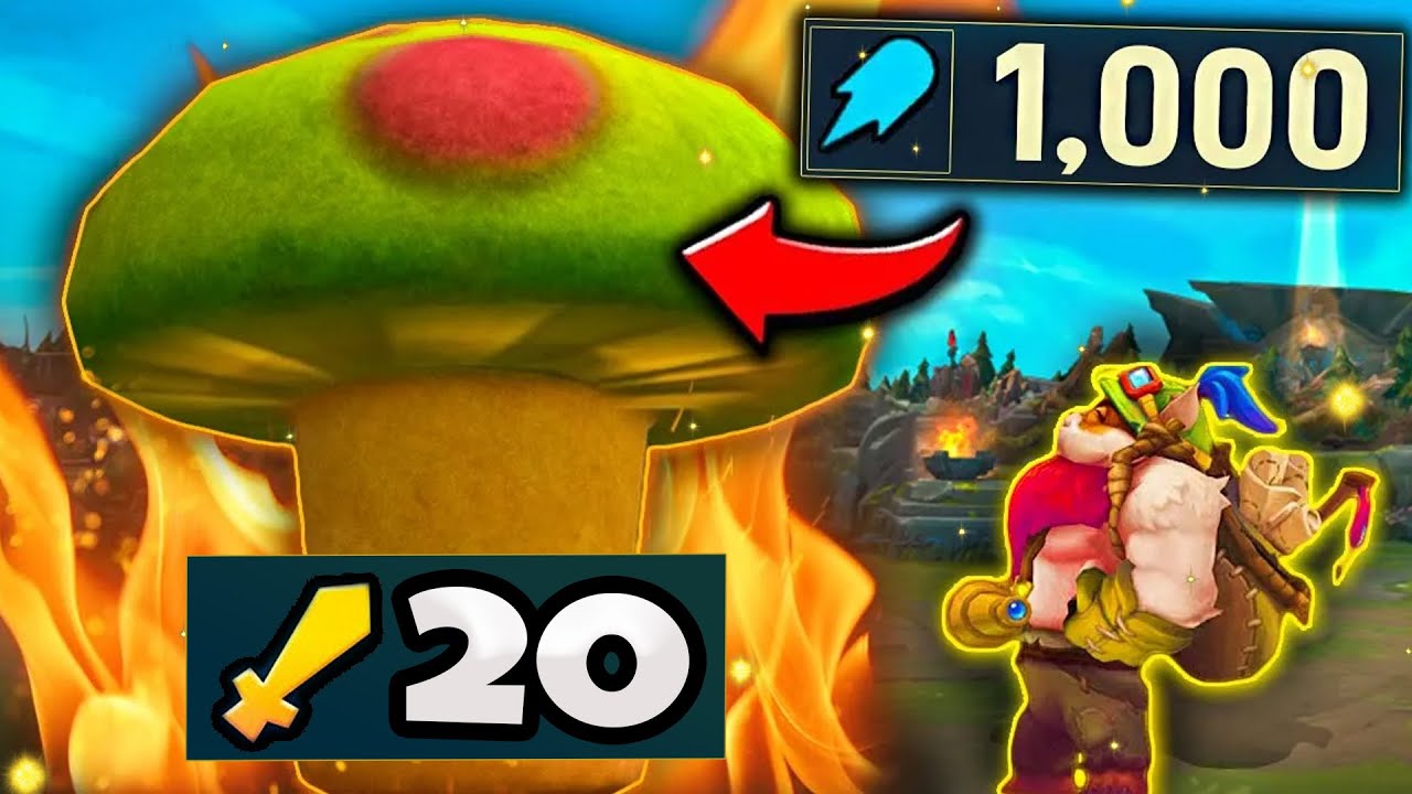 The Most Fun Game I've Ever Played On Teemo (1,000 AP)