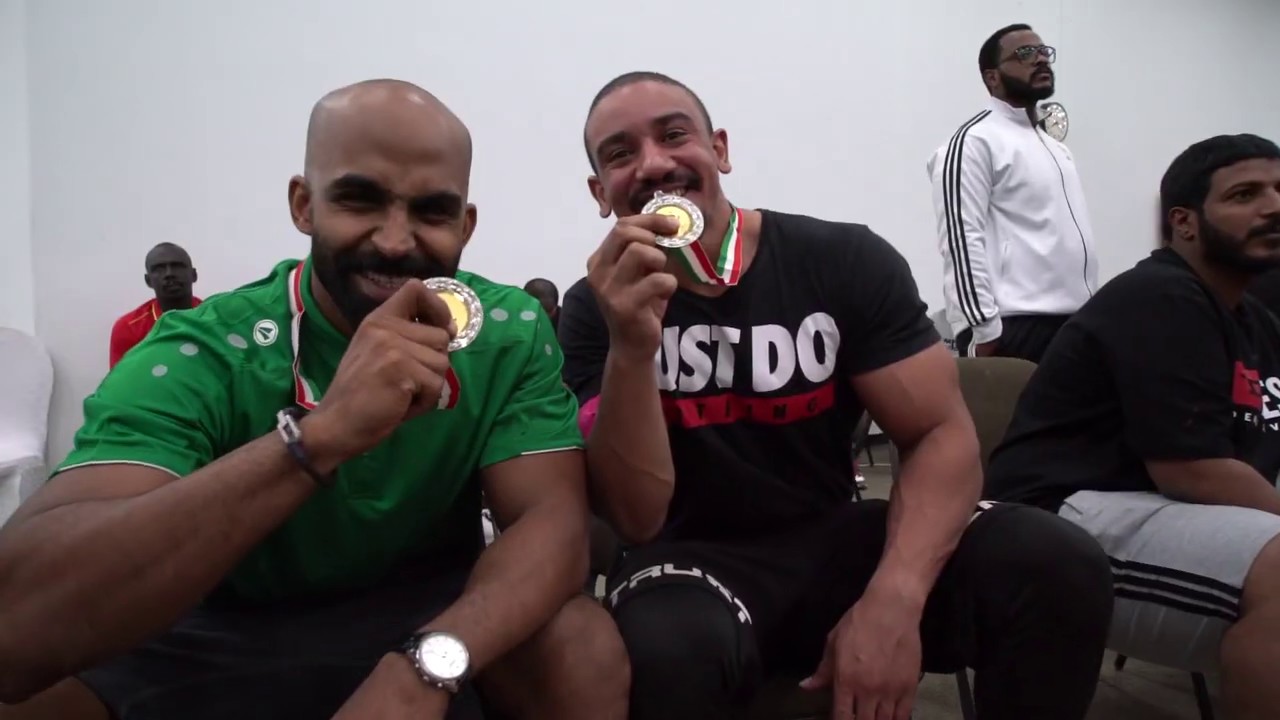 من بطولة رفع الأثقال بدوري صاحب السمو الملكي الأمير مشعل بن بدر وكيل الحرس الوطني بالقطاع الشرقي