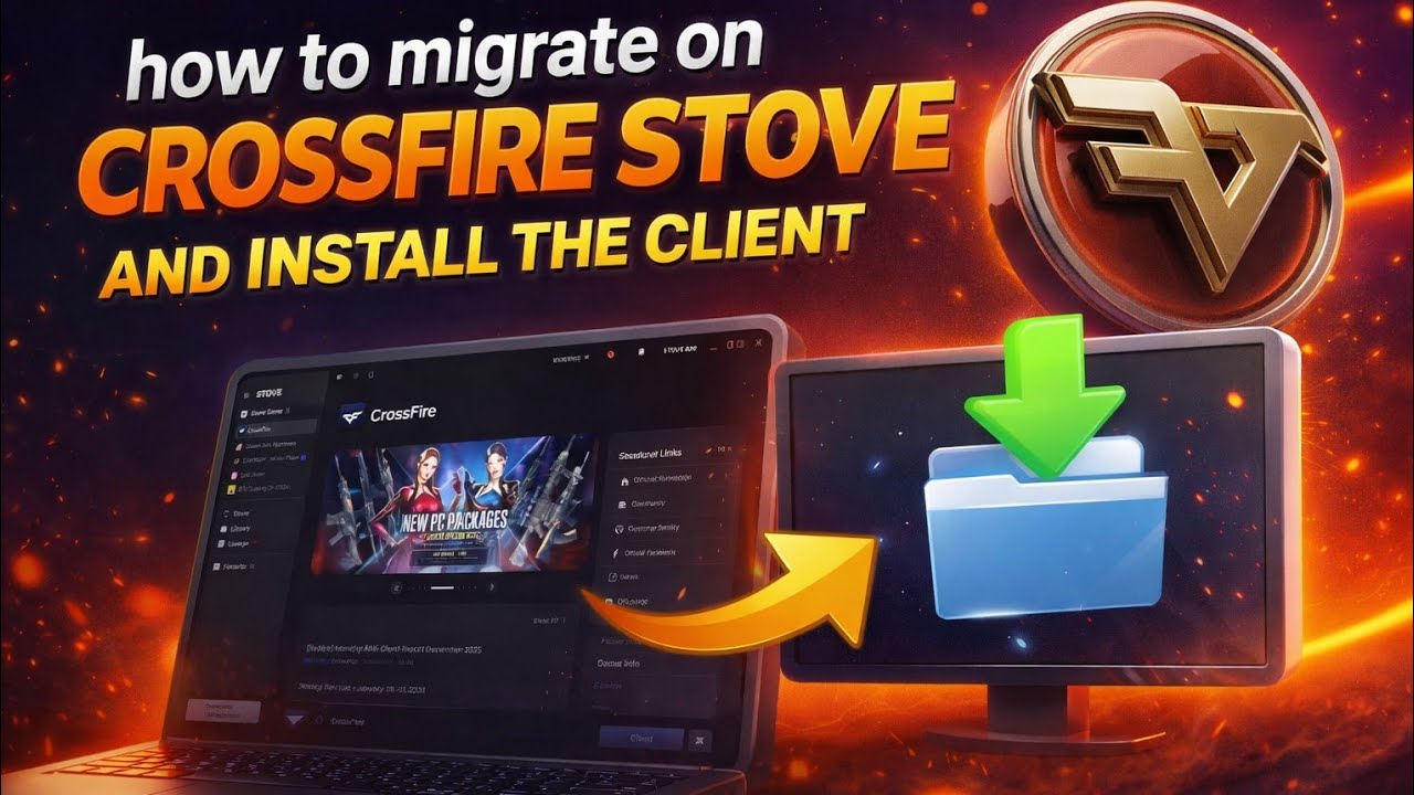 Как перенести учетную запись Crossfire в клиент Stove | Установка клиента Stove