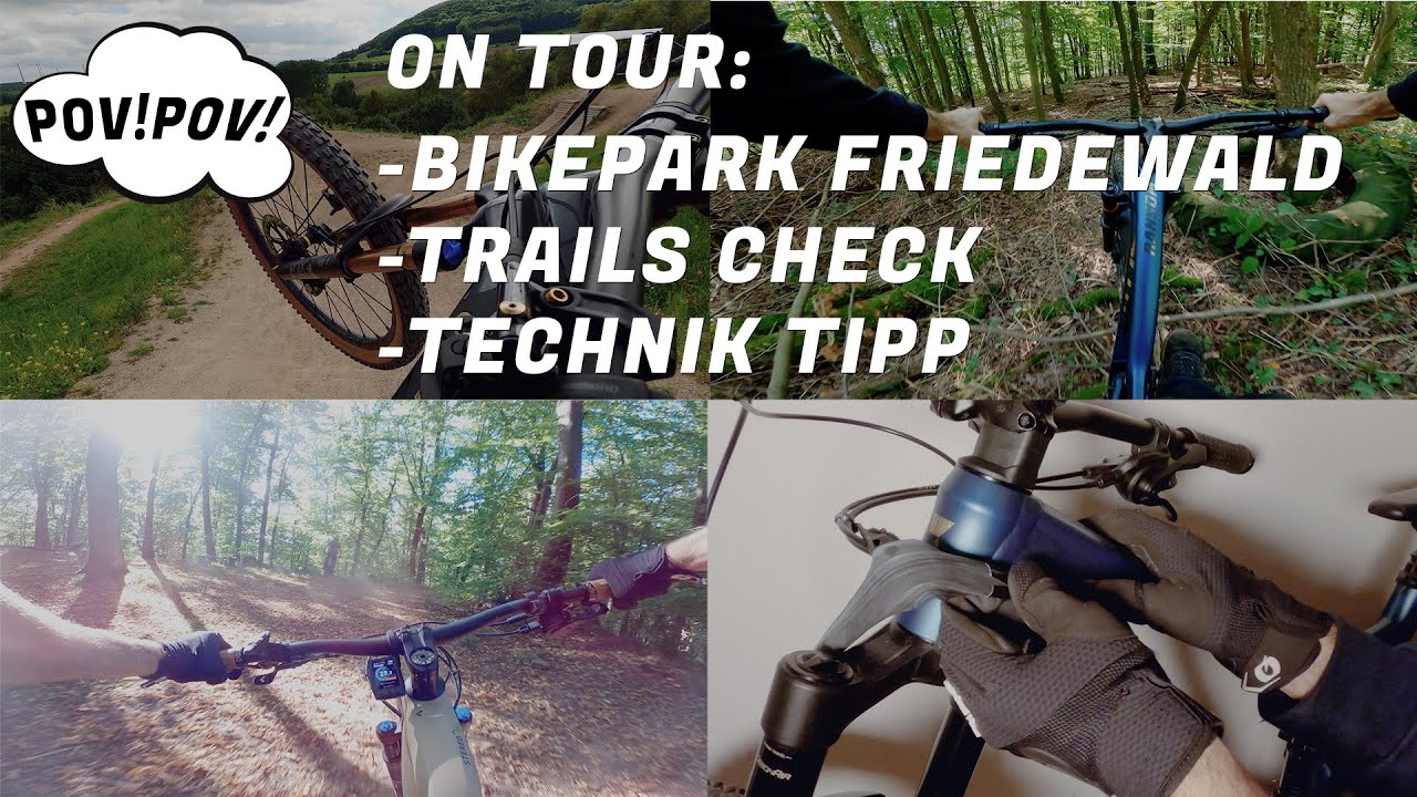 Bikepark check:  Friedewald / Hessen (mit E-Bikes)