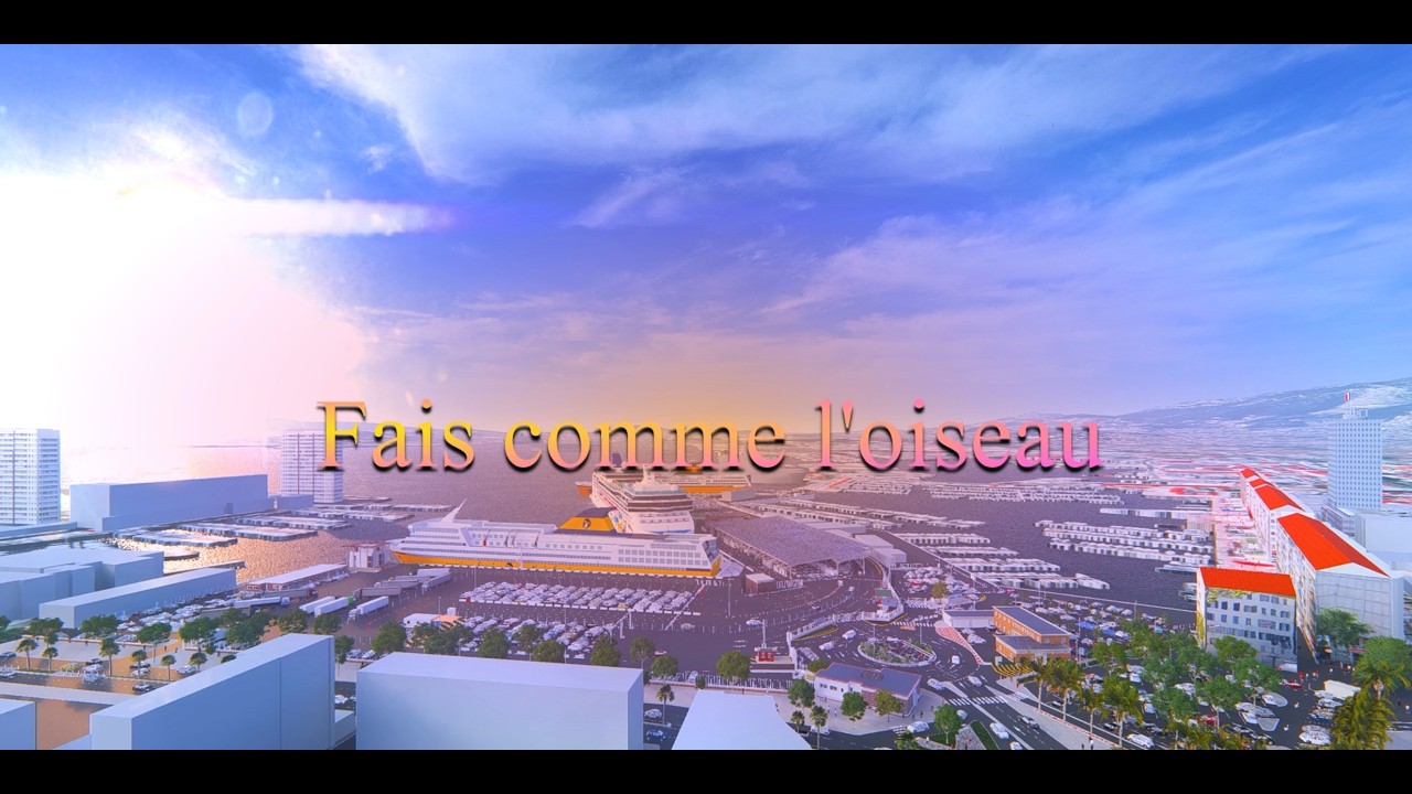 Animation des ports de Toulon par une belle journée