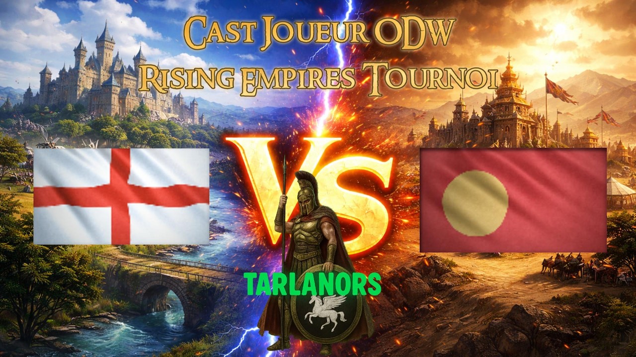 AOE4  - Bruler les Stands a ramen les anglais fassent à Sangoku