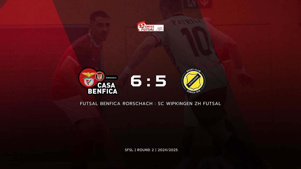 ROUND 2_Futsal Benfica Rorschach 6:5 SC Wipkingen ZH Futsal_24.11.2024