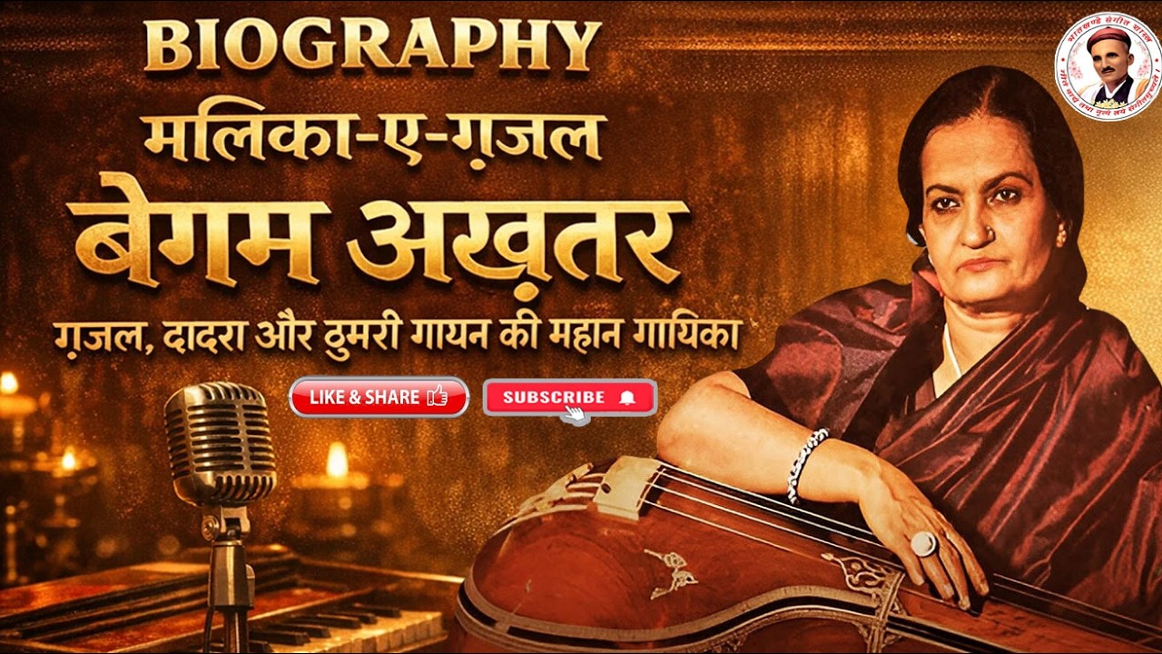 Begum Akhtar Biography | Queen of Ghazal | UGC NET Music Exam Preparation