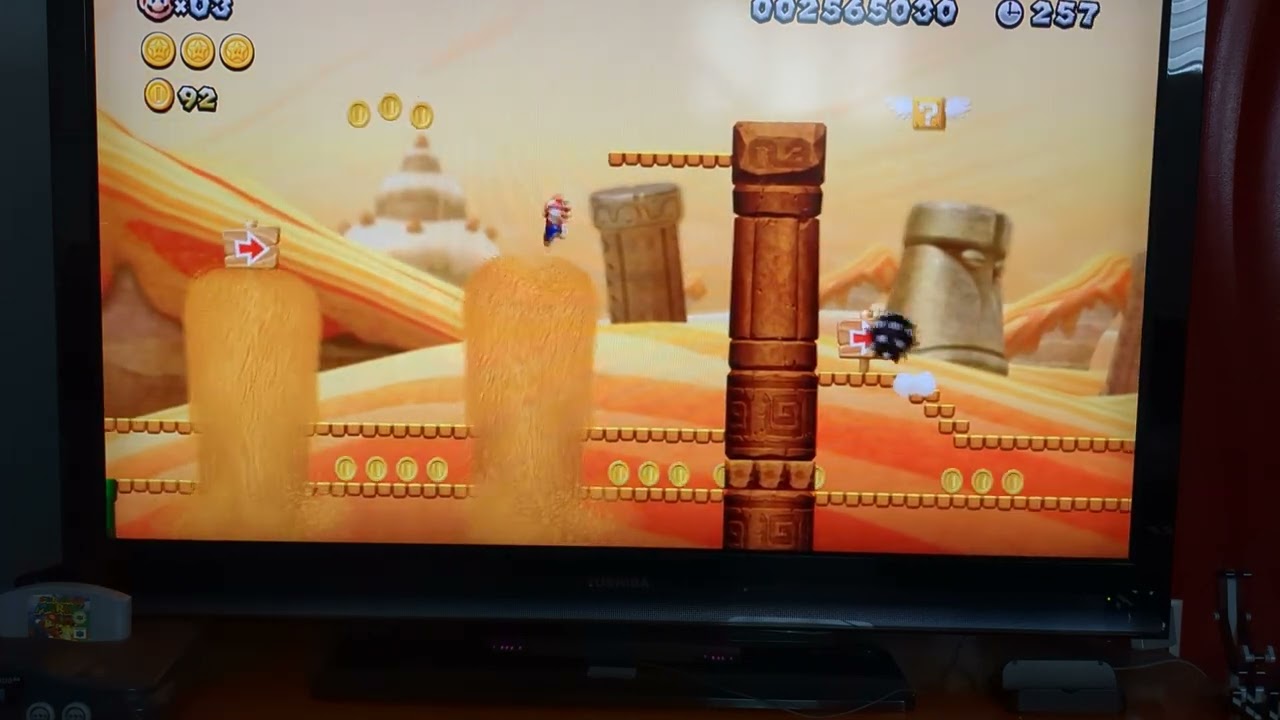 passage secret monde 2 New super Mario bros u