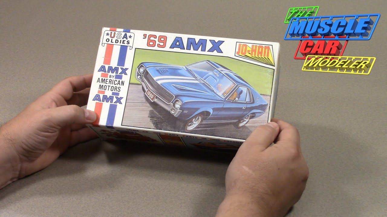 Jo-Han 1968 - 1970 AMC AMX Kit History Review