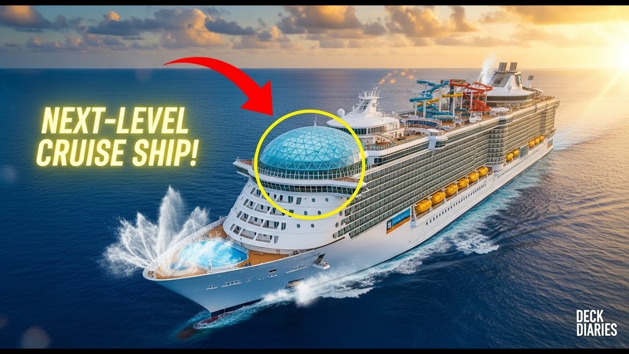 Новый лайнер компании Royal Caribbean «Легенда морей» — это просто безумие!