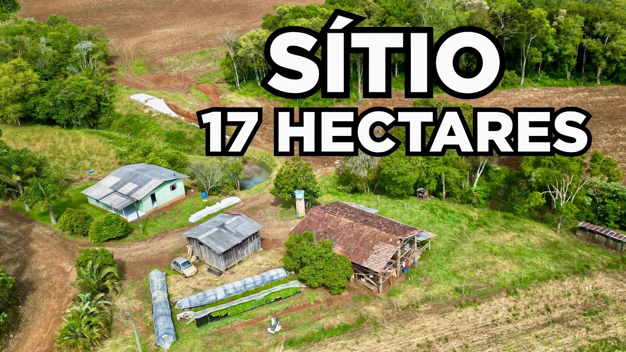 SÍTIO TERRA PRODUTIVA 17 HECTARES CASA LAVOURA ÁGUA E GALPÃO R$1.150.000