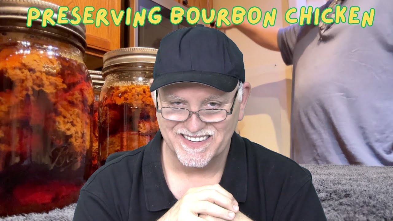 Pressure Canning Bourbon Chicken