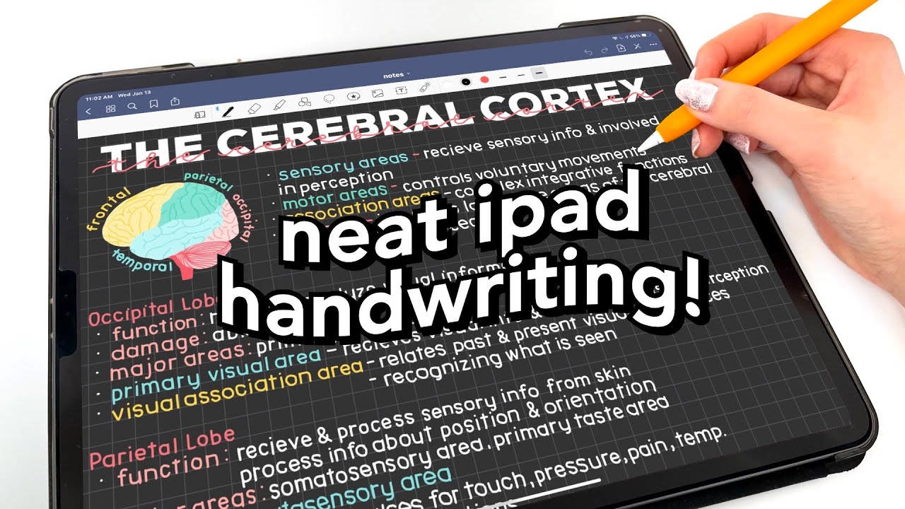 как писать аккуратнее на iPad!! 📝
