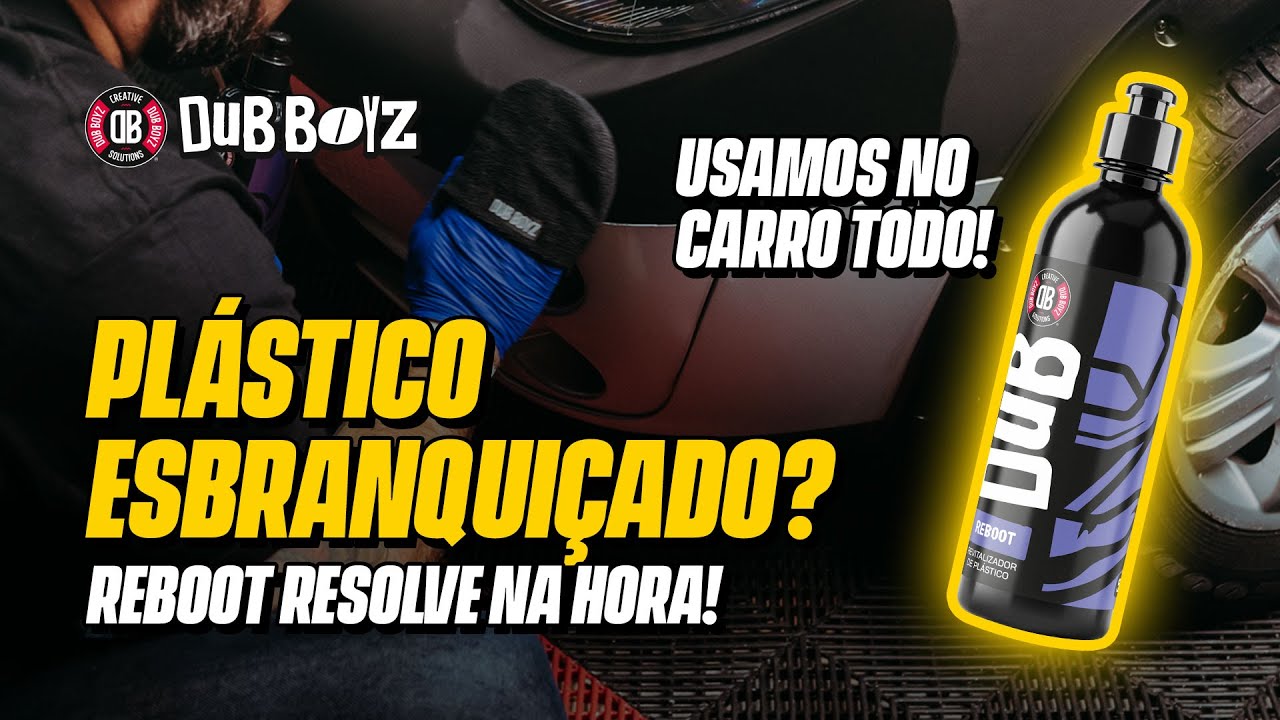COMO REVITALIZAR OS PLÁSTICO ESBRANQUIÇADO DO SEU CARRO!