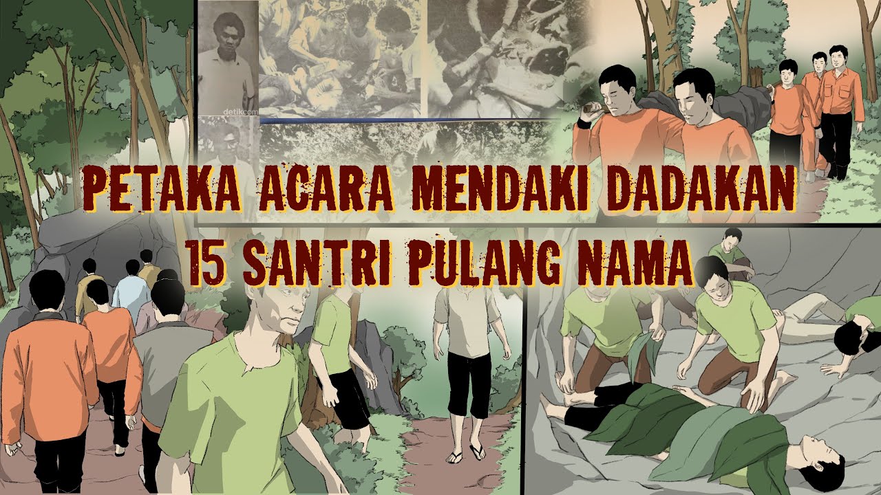 Tragedi 109 Santri Di Puncak Wadhal GUNUNG LAWU, Belasan Santri Pulang Nama