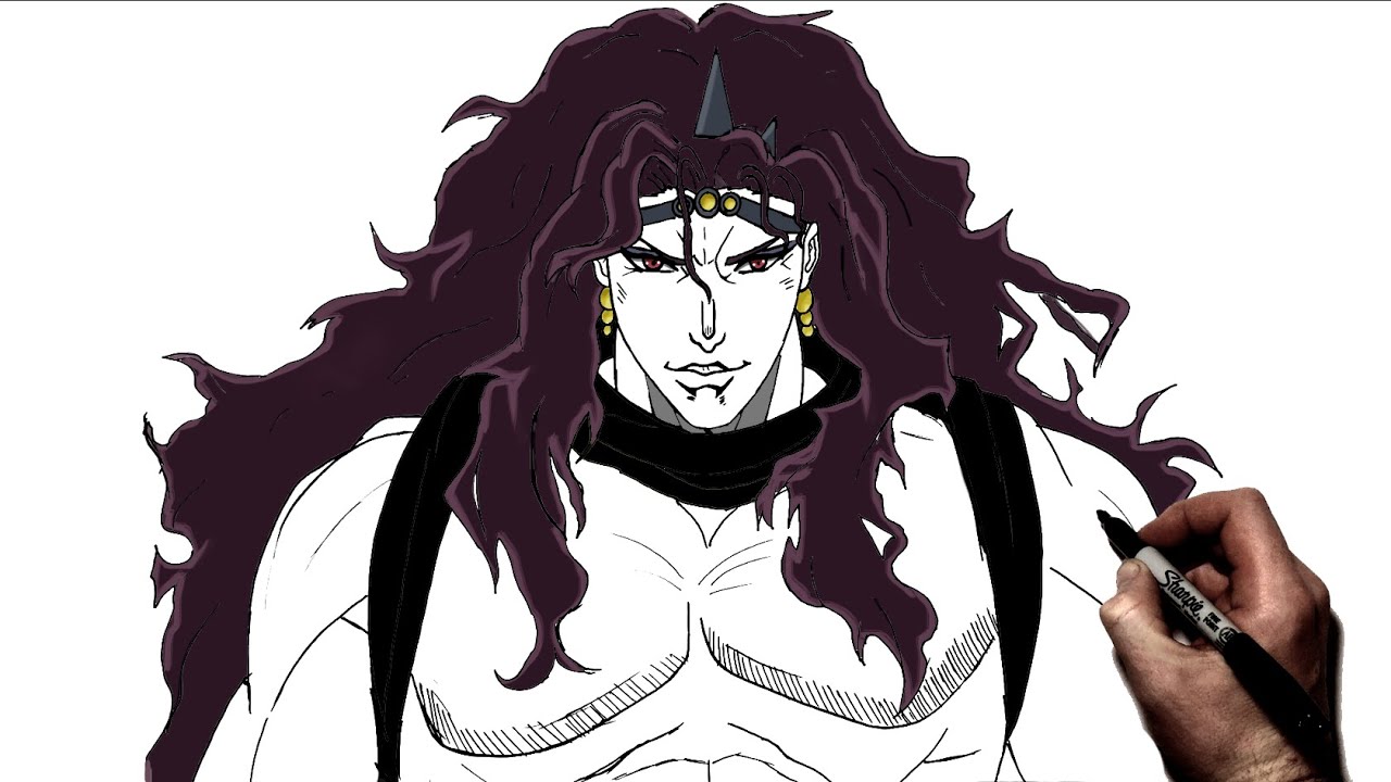 How To Draw Kars | Step By Step | Jojo's Bizarre Adventure