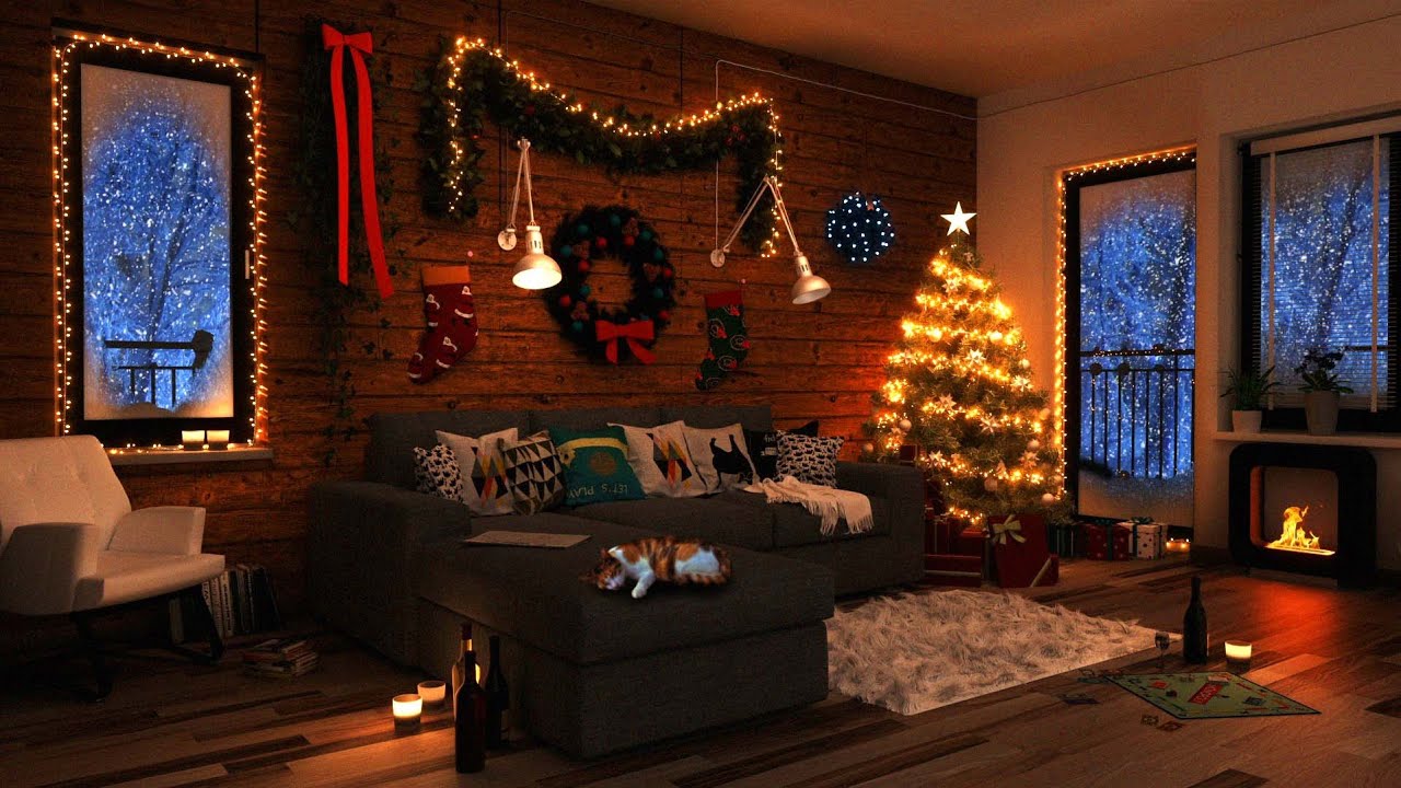 Cosy Christmas Living Room for that Perfect Winter Feel