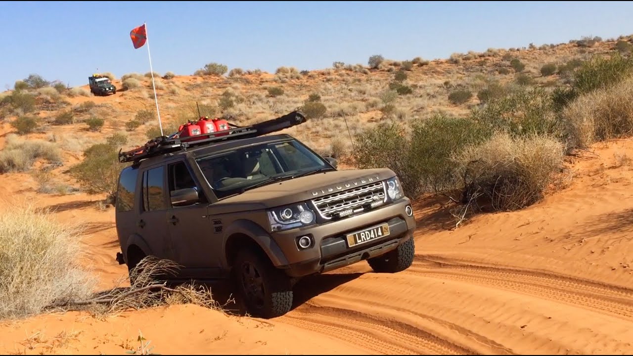 Simpson Desert Crossing by Land Rover Discovery 4. Part 2 of 2