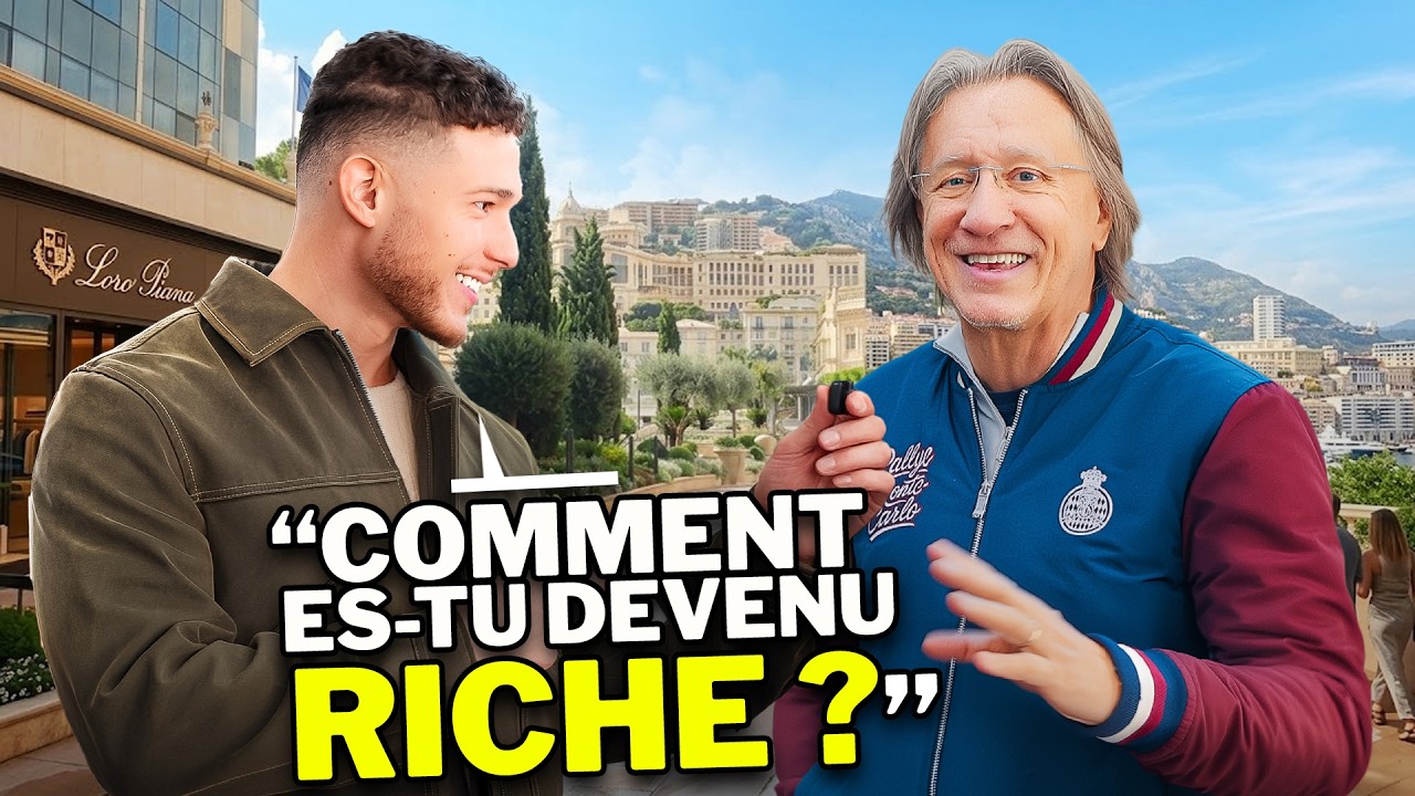 J&rsquo;ai demand&eacute; aux MILLIONNAIRES de MONACO : comment &ecirc;tes-vous devenu RICHE ?