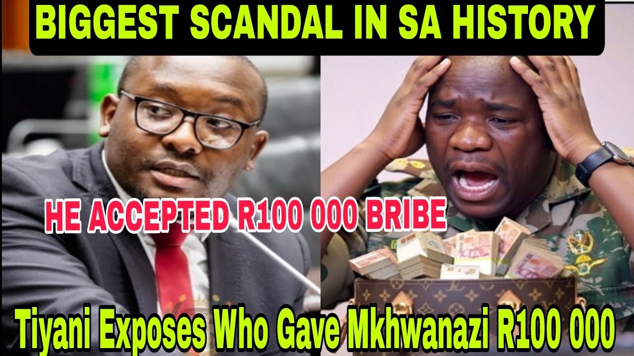 EXPLOSIVE: Tiyani Hlungwani Bravely Exposes Mkhwanazi R100 000 Bribe Saga, Reveals Who Gave Him