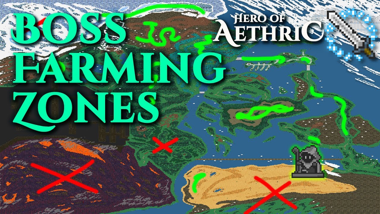 Aethric - Levelling Guide Tier 1 - 10 for World Boss Farming Zones